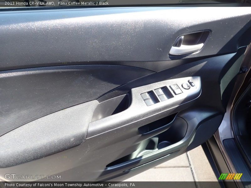 Kona Coffee Metallic / Black 2013 Honda CR-V LX AWD