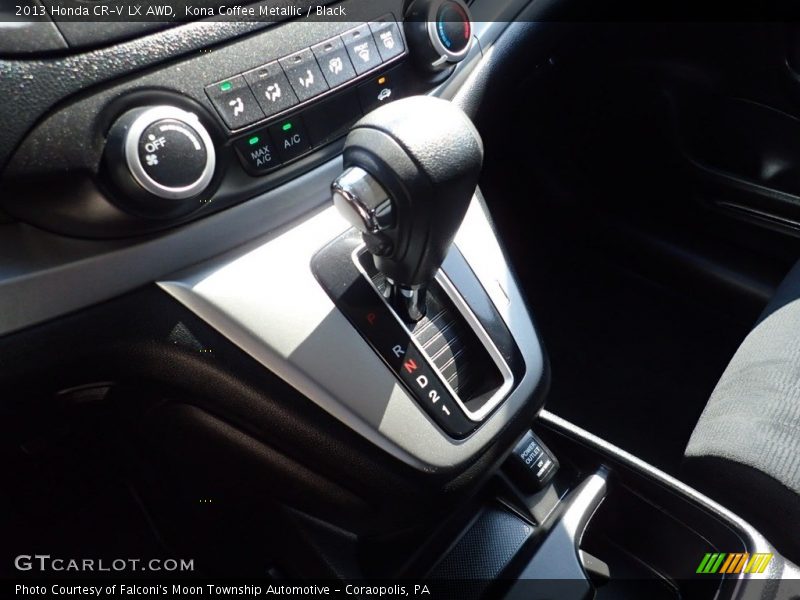 Kona Coffee Metallic / Black 2013 Honda CR-V LX AWD