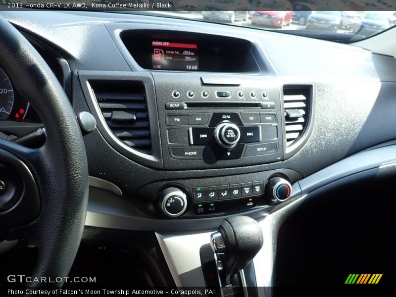 Kona Coffee Metallic / Black 2013 Honda CR-V LX AWD