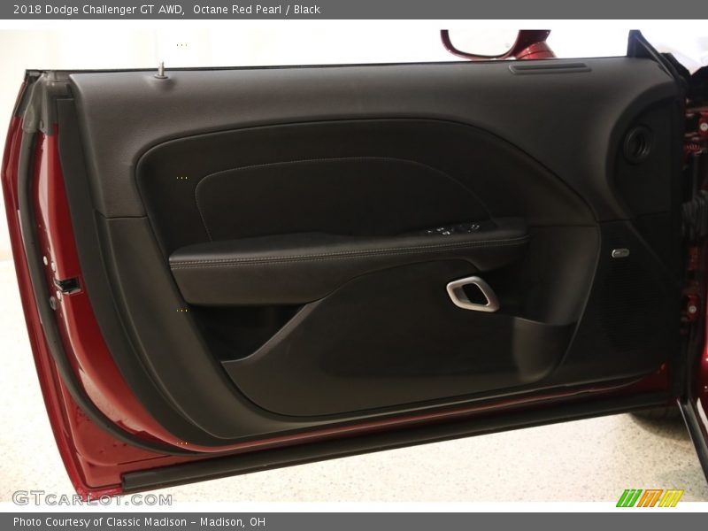 Octane Red Pearl / Black 2018 Dodge Challenger GT AWD