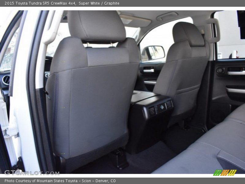 Super White / Graphite 2015 Toyota Tundra SR5 CrewMax 4x4