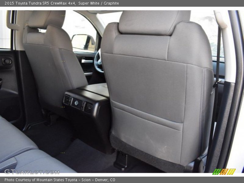 Super White / Graphite 2015 Toyota Tundra SR5 CrewMax 4x4