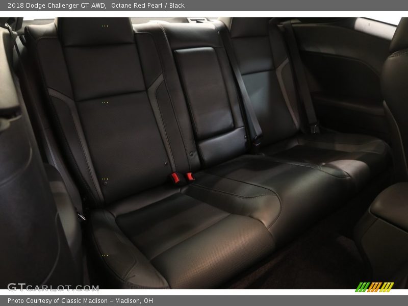 Octane Red Pearl / Black 2018 Dodge Challenger GT AWD