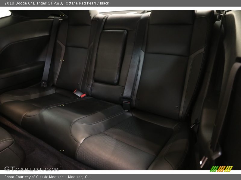 Octane Red Pearl / Black 2018 Dodge Challenger GT AWD