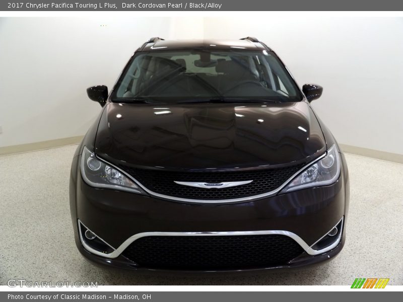 Dark Cordovan Pearl / Black/Alloy 2017 Chrysler Pacifica Touring L Plus