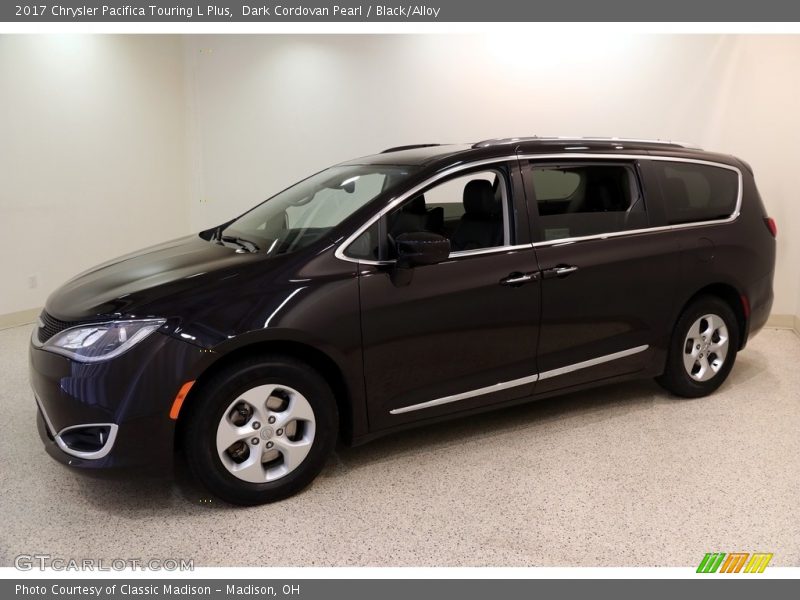 Dark Cordovan Pearl / Black/Alloy 2017 Chrysler Pacifica Touring L Plus
