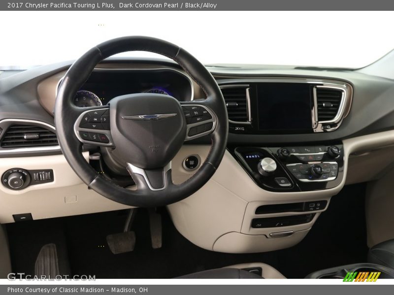 Dark Cordovan Pearl / Black/Alloy 2017 Chrysler Pacifica Touring L Plus