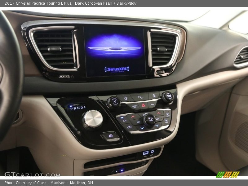 Dark Cordovan Pearl / Black/Alloy 2017 Chrysler Pacifica Touring L Plus