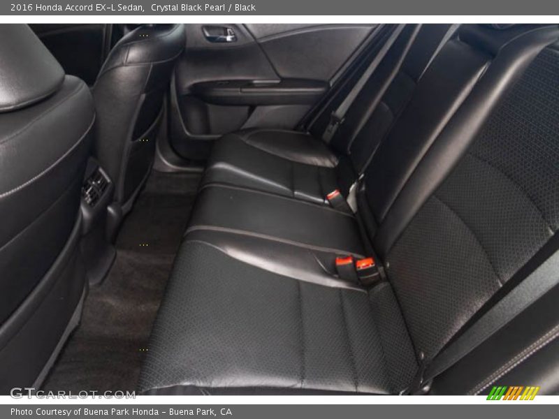 Crystal Black Pearl / Black 2016 Honda Accord EX-L Sedan