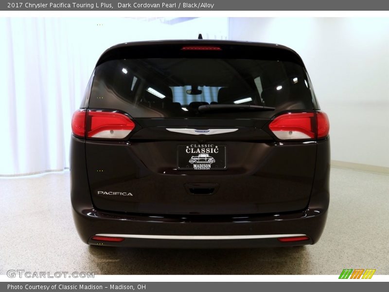 Dark Cordovan Pearl / Black/Alloy 2017 Chrysler Pacifica Touring L Plus