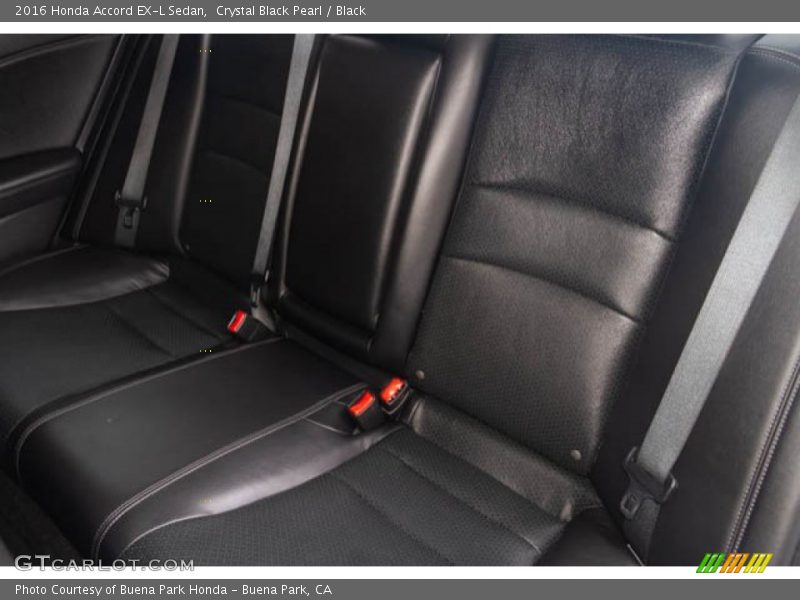 Crystal Black Pearl / Black 2016 Honda Accord EX-L Sedan