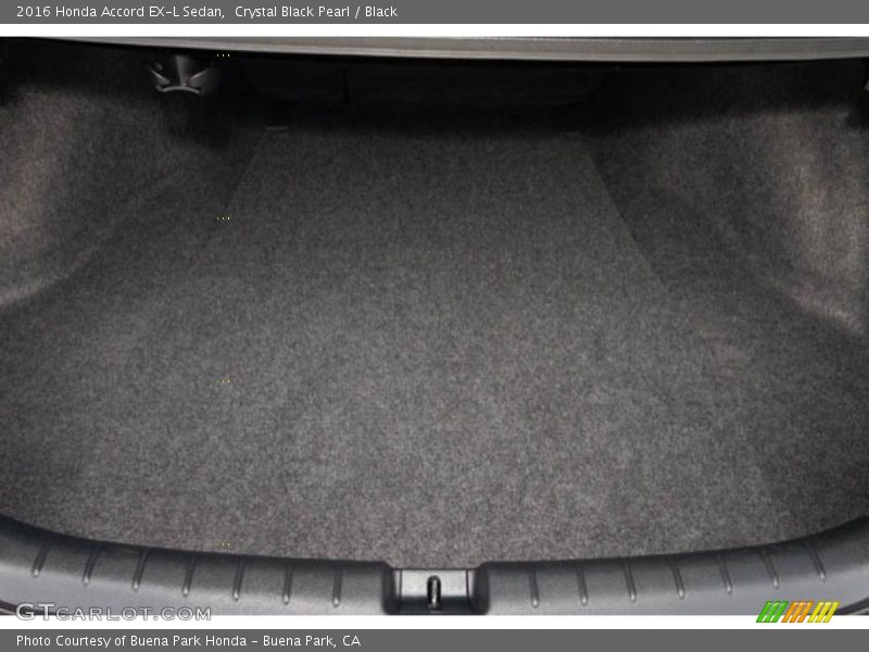 Crystal Black Pearl / Black 2016 Honda Accord EX-L Sedan