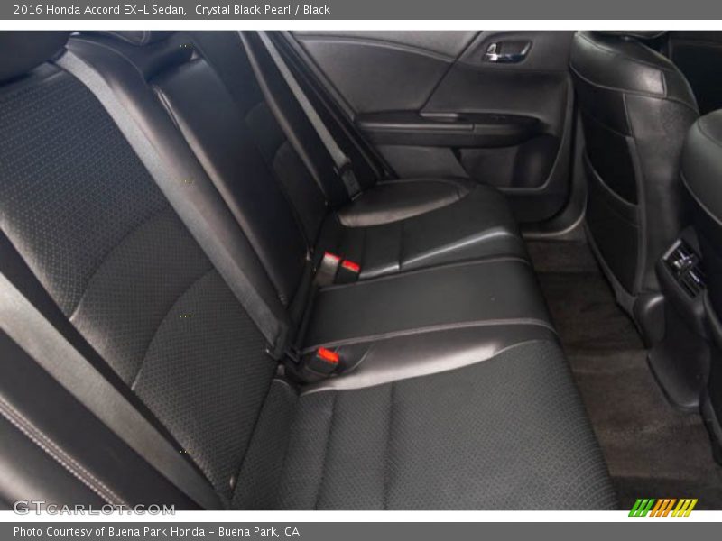 Crystal Black Pearl / Black 2016 Honda Accord EX-L Sedan