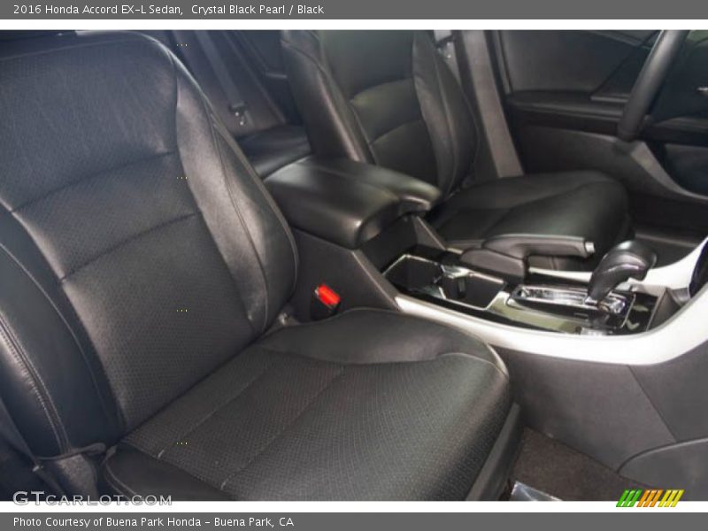 Crystal Black Pearl / Black 2016 Honda Accord EX-L Sedan
