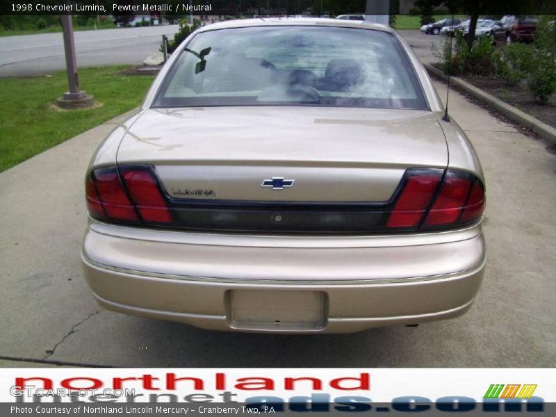 Pewter Metallic / Neutral 1998 Chevrolet Lumina