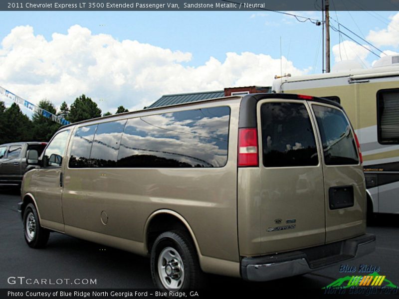 Sandstone Metallic / Neutral 2011 Chevrolet Express LT 3500 Extended Passenger Van