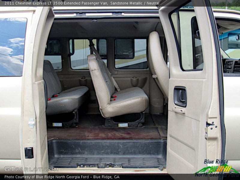 Sandstone Metallic / Neutral 2011 Chevrolet Express LT 3500 Extended Passenger Van