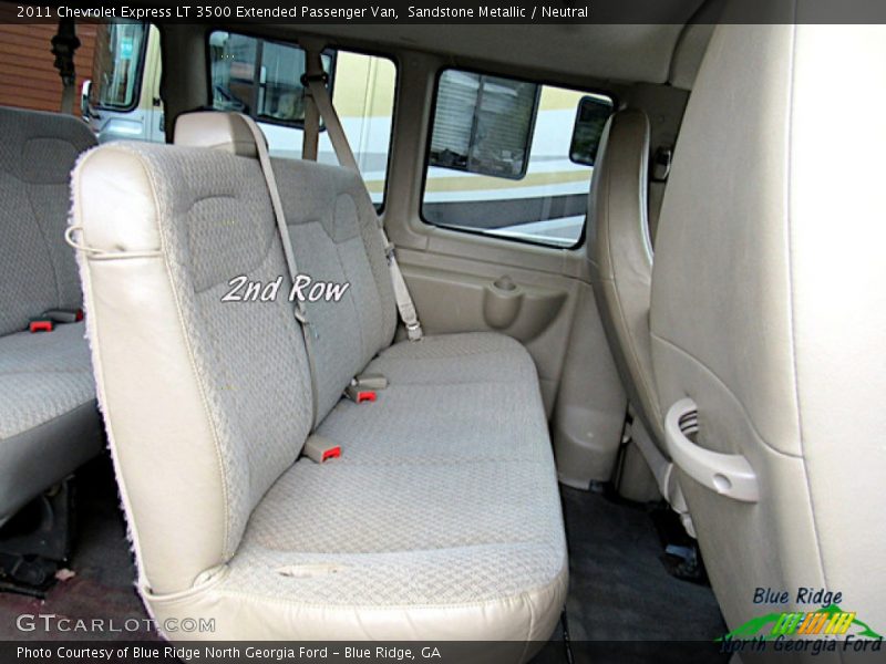 Sandstone Metallic / Neutral 2011 Chevrolet Express LT 3500 Extended Passenger Van