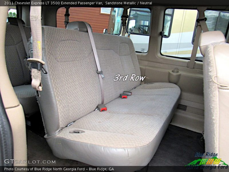 Sandstone Metallic / Neutral 2011 Chevrolet Express LT 3500 Extended Passenger Van