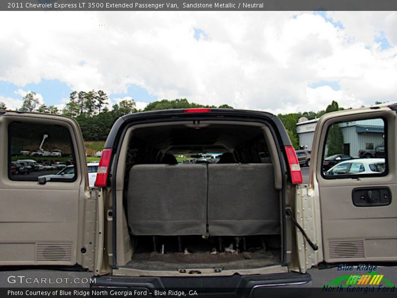 Sandstone Metallic / Neutral 2011 Chevrolet Express LT 3500 Extended Passenger Van