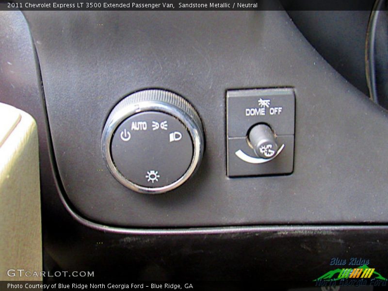 Sandstone Metallic / Neutral 2011 Chevrolet Express LT 3500 Extended Passenger Van