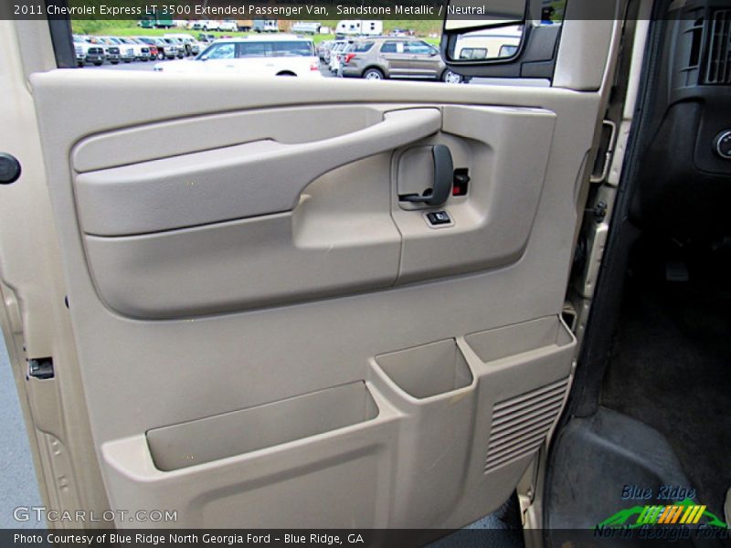 Sandstone Metallic / Neutral 2011 Chevrolet Express LT 3500 Extended Passenger Van