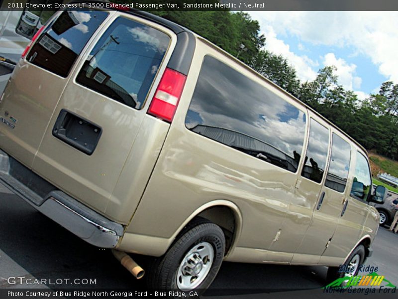 Sandstone Metallic / Neutral 2011 Chevrolet Express LT 3500 Extended Passenger Van