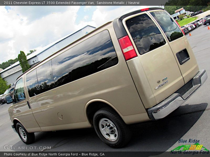 Sandstone Metallic / Neutral 2011 Chevrolet Express LT 3500 Extended Passenger Van