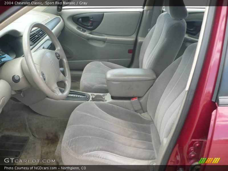 Sport Red Metallic / Gray 2004 Chevrolet Classic