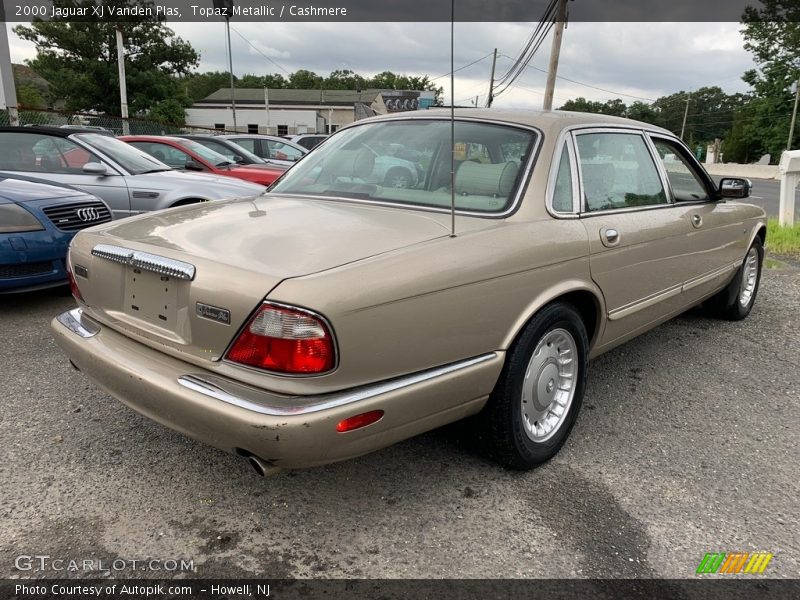 Topaz Metallic / Cashmere 2000 Jaguar XJ Vanden Plas