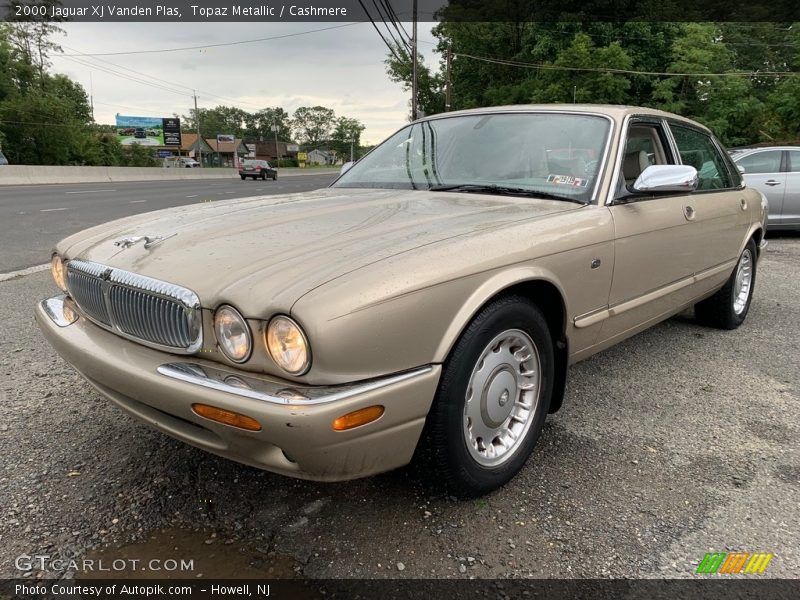 Topaz Metallic / Cashmere 2000 Jaguar XJ Vanden Plas