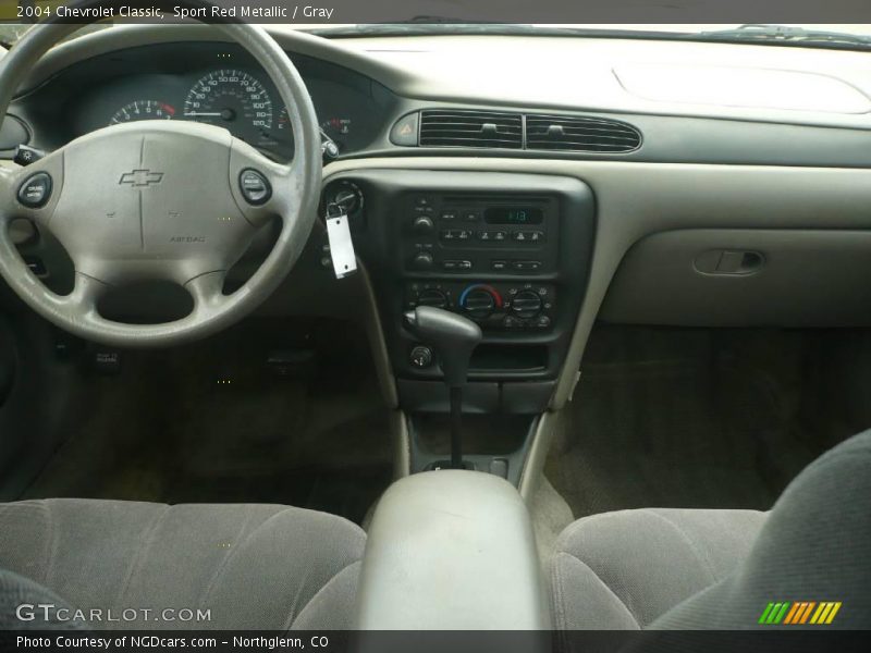 Sport Red Metallic / Gray 2004 Chevrolet Classic