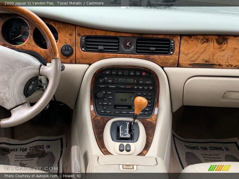 Topaz Metallic / Cashmere 2000 Jaguar XJ Vanden Plas