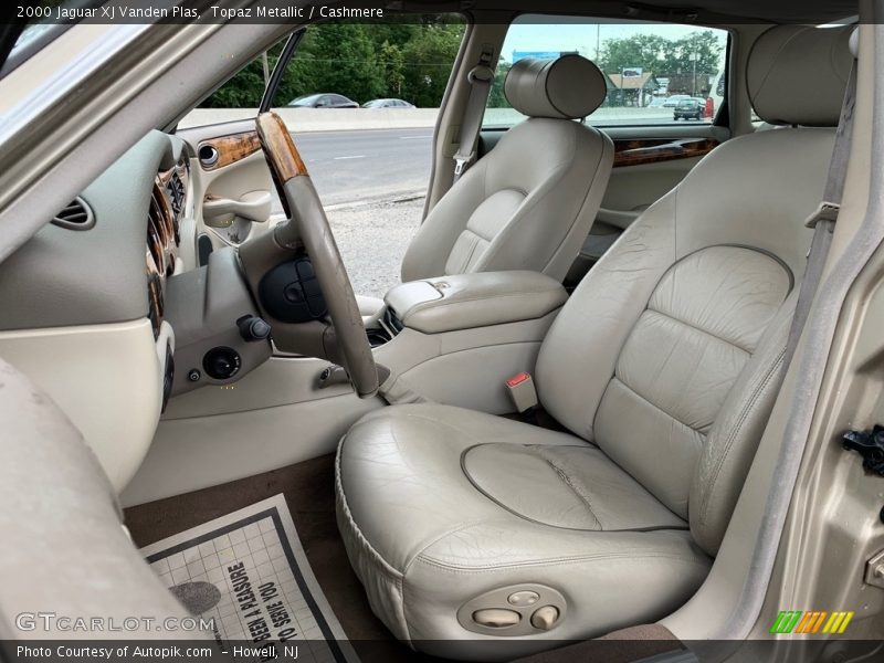 Topaz Metallic / Cashmere 2000 Jaguar XJ Vanden Plas