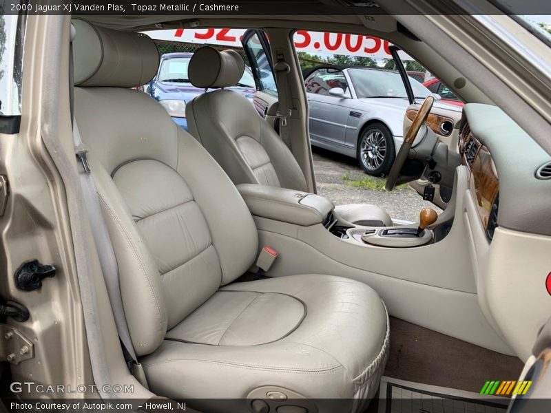 Topaz Metallic / Cashmere 2000 Jaguar XJ Vanden Plas