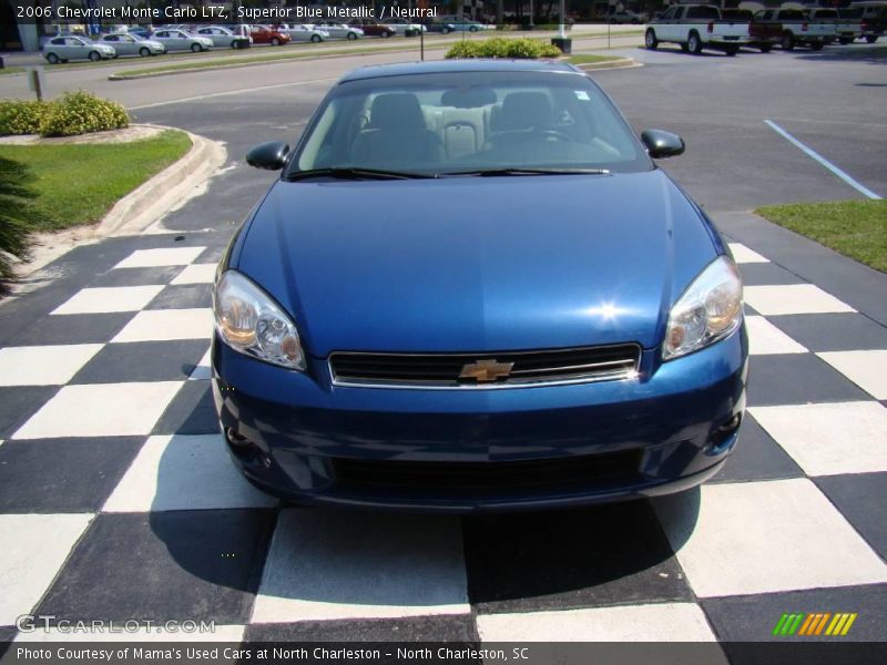 Superior Blue Metallic / Neutral 2006 Chevrolet Monte Carlo LTZ