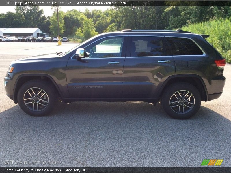 Granite Crystal Metallic / Black 2019 Jeep Grand Cherokee Limited 4x4