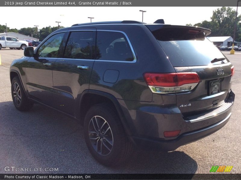 Granite Crystal Metallic / Black 2019 Jeep Grand Cherokee Limited 4x4