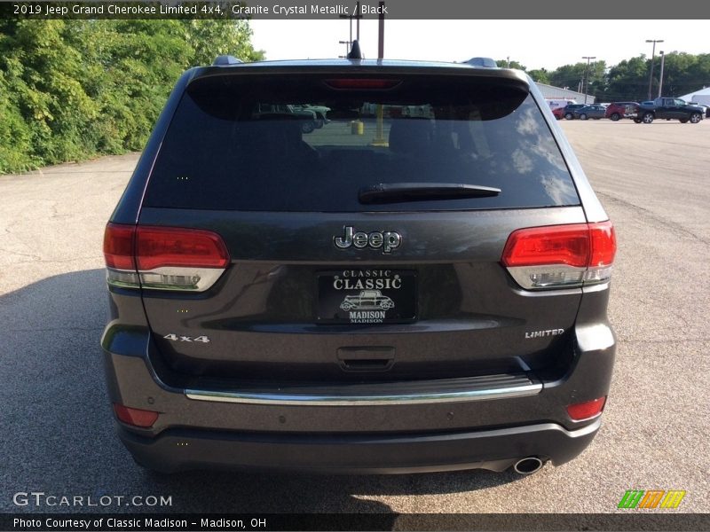 Granite Crystal Metallic / Black 2019 Jeep Grand Cherokee Limited 4x4