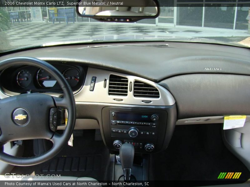 Superior Blue Metallic / Neutral 2006 Chevrolet Monte Carlo LTZ