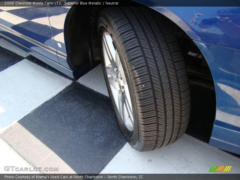 Superior Blue Metallic / Neutral 2006 Chevrolet Monte Carlo LTZ