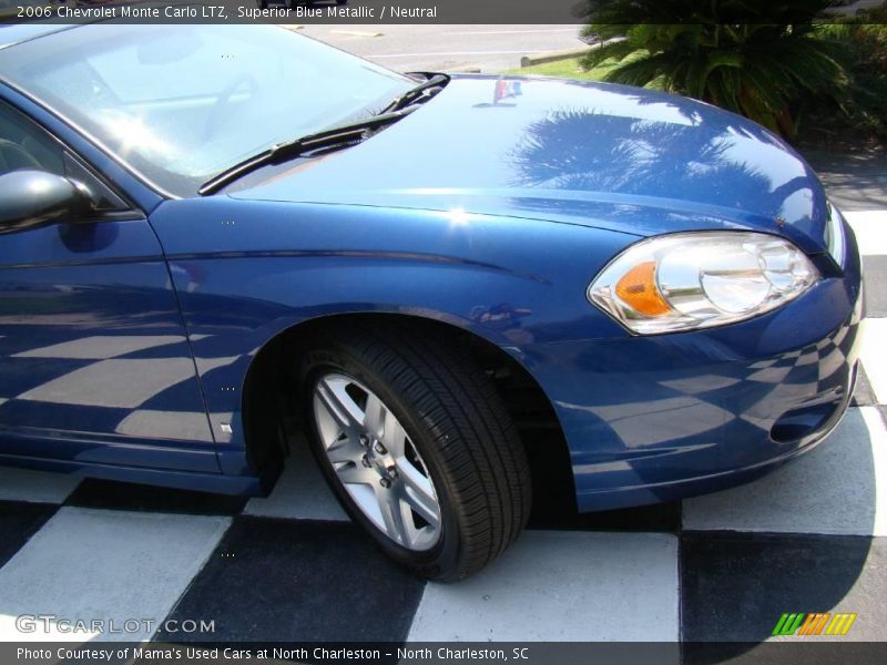 Superior Blue Metallic / Neutral 2006 Chevrolet Monte Carlo LTZ
