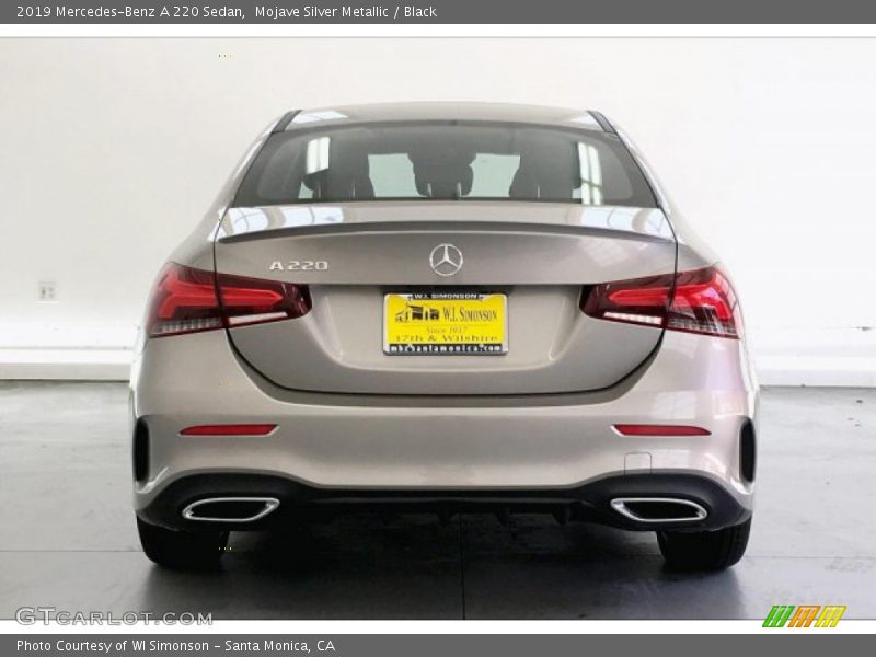 Mojave Silver Metallic / Black 2019 Mercedes-Benz A 220 Sedan