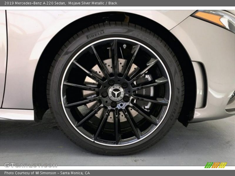 Mojave Silver Metallic / Black 2019 Mercedes-Benz A 220 Sedan
