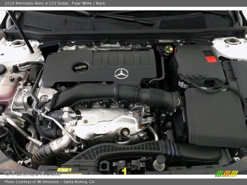 Polar White / Black 2019 Mercedes-Benz A 220 Sedan