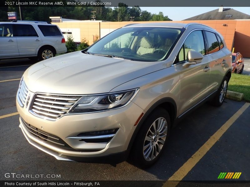 White Gold / Cappuccino 2017 Lincoln MKC Reserve AWD