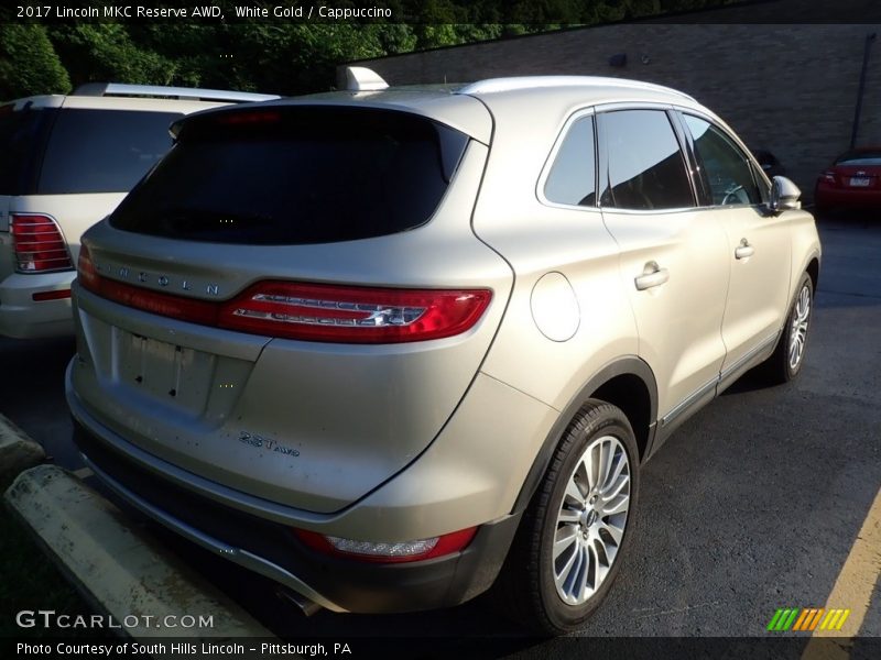 White Gold / Cappuccino 2017 Lincoln MKC Reserve AWD
