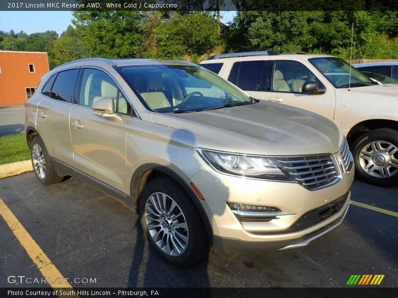 White Gold / Cappuccino 2017 Lincoln MKC Reserve AWD