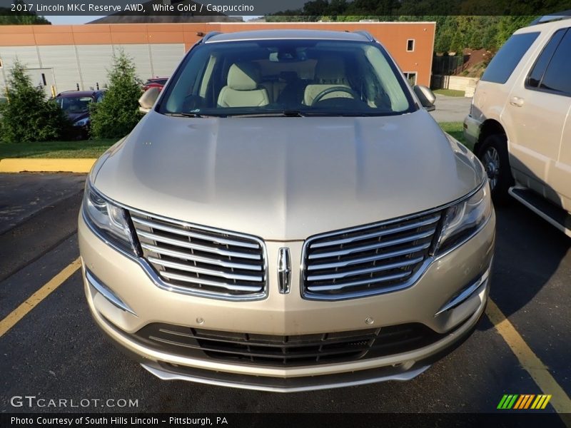 White Gold / Cappuccino 2017 Lincoln MKC Reserve AWD