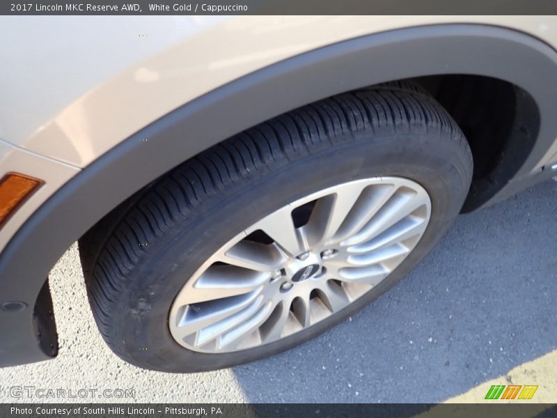White Gold / Cappuccino 2017 Lincoln MKC Reserve AWD
